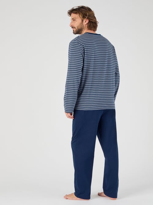 Pyjama en maille jersey - Damart - Kiabi