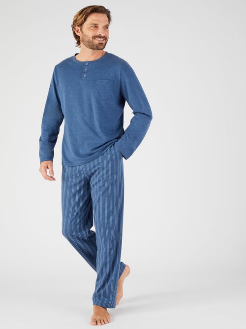 Pyjama en maille jersey - Damart - Kiabi