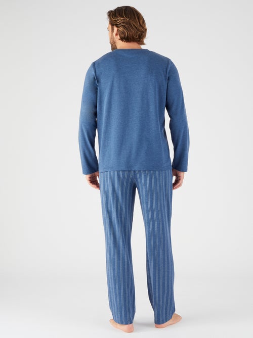 Pyjama en maille jersey - Damart - Kiabi