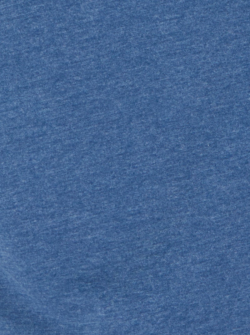 Pyjama en maille jersey - Damart Bleu marine - Kiabi
