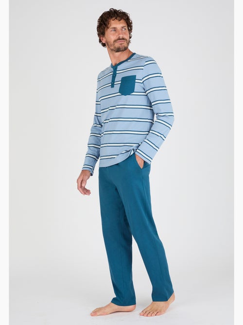 Pyjama en maille jersey - Damart - Kiabi