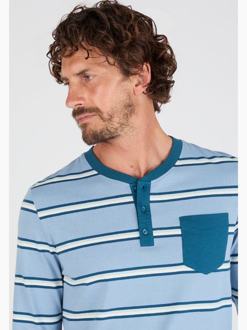 Pyjama en maille jersey - Damart - Kiabi