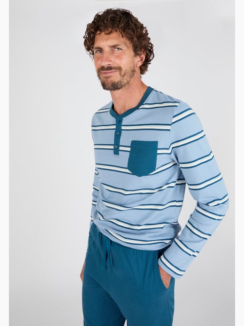 Pyjama en maille jersey - Damart - Kiabi