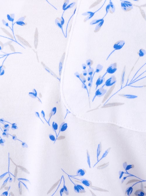 Pyjama en maille jersey pur coton - Damart - Kiabi