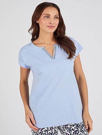 Pyjama en maille jersey pur coton - Damart