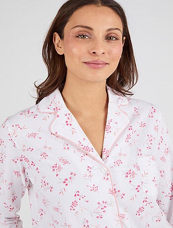 Pyjama en maille jersey pur coton - Damart