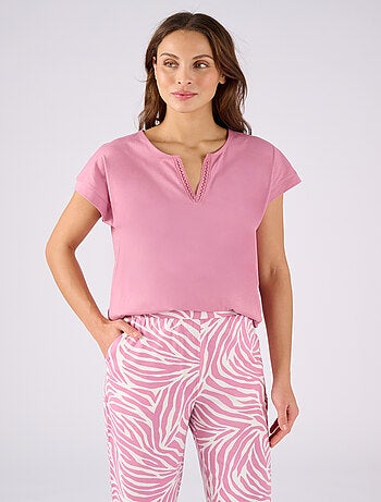 Pyjama en maille jersey pur coton - Damart