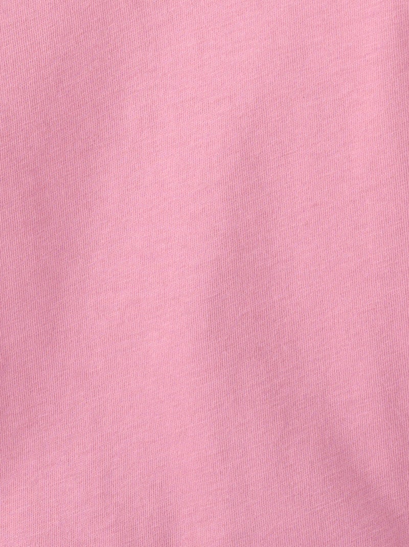 Pyjama en maille jersey pur coton - Damart Rose - Kiabi