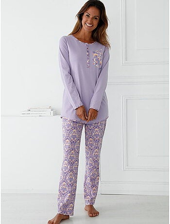 Pyjama en maille pur coton - DAXON