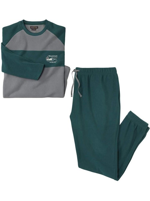 Pyjama en micropolaire - atlas for men - Kiabi Pyjama en micropolaire - atlas for men - Kiabi