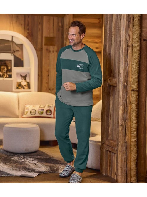 Pyjama en micropolaire - atlas for men - Kiabi Pyjama en micropolaire - atlas for men - Kiabi