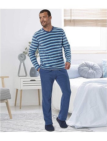 Pyjama micropolaire rayé - atlas for men
