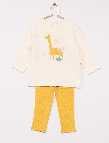 Pyjama en molleton éco-conçu