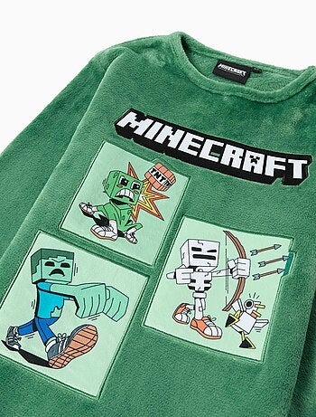 Pyjama en molleton polaire 'Minecraft', MO Fashion