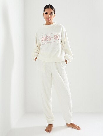 Pyjama en molleton polaire, MO Fashion