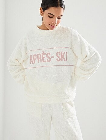 Pyjama en molleton polaire, MO Fashion