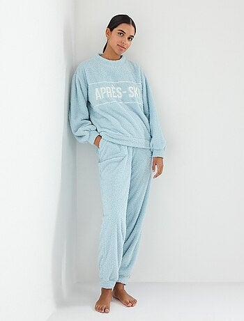 Pyjama en molleton polaire, MO Fashion