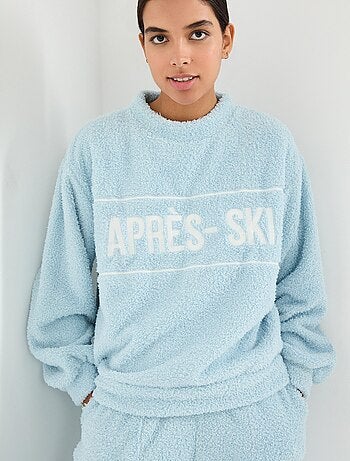 Pyjama en molleton polaire, MO Fashion