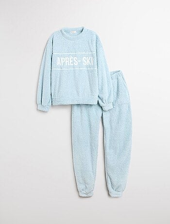 Pyjama en molleton polaire, MO Fashion