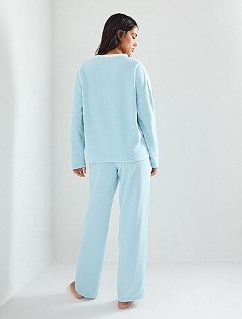 Pyjama en molleton polaire, MO Fashion