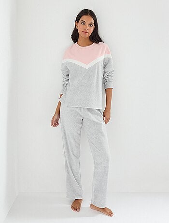 Pyjama en molleton polaire, MO Fashion