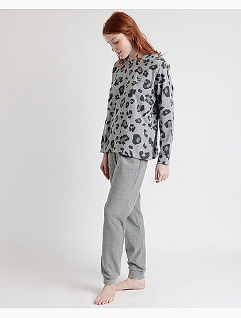 Pyjama en peau à manches longues pour femme ADMAS