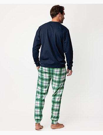 Pyjama en peluche à manches longues Disney pour homme