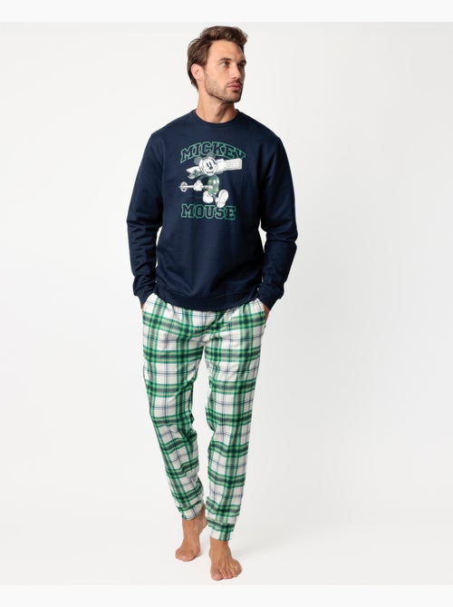 Pyjama en peluche à manches longues Disney pour homme - Kiabi