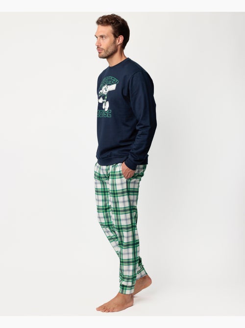 Pyjama en peluche à manches longues Disney pour homme - Kiabi