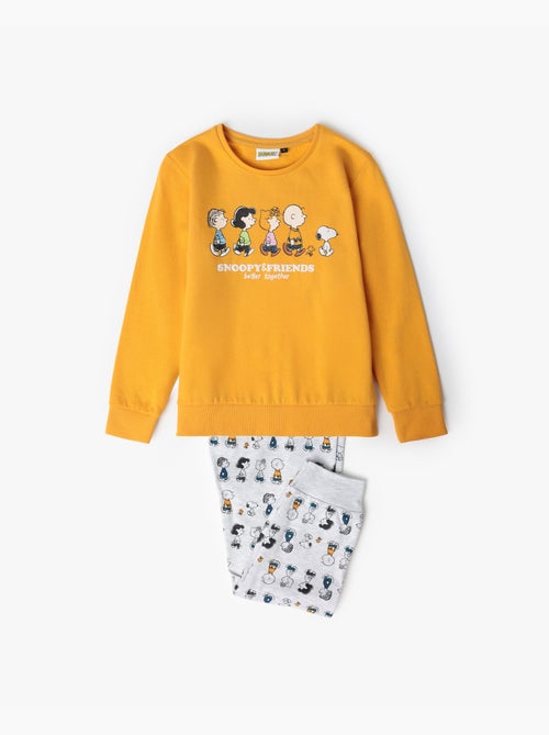 Pyjama en peluche à manches longues PEANUTS Snoopy & Friends pour fille - Kiabi Pyjama en peluche à manches longues PEANUTS Snoopy & Friends pour fille - Kiabi