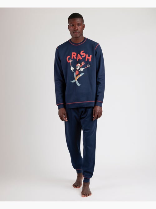 Pyjama en peluche à manches longues pour homme Disney Winter Club - Kiabi Pyjama en peluche à manches longues pour homme Disney Winter Club - Kiabi
