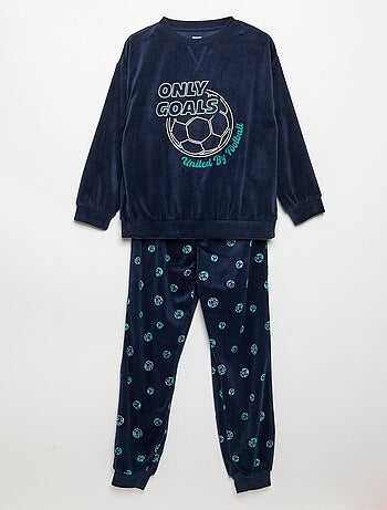 Pyjama en polaire 2 pièces - sweat + pantalon