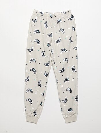 Pyjama en polaire 2 pièces - sweat + pantalon