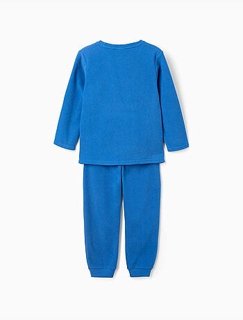 Pyjama en polaire avec broderie sonic