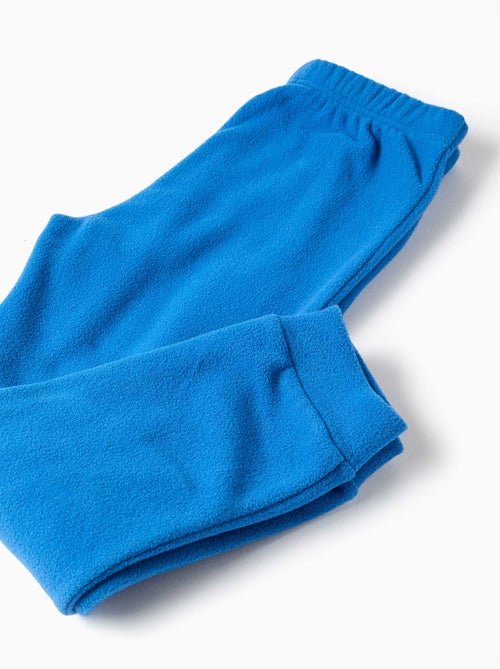 Pyjama en polaire avec broderie sonic - Kiabi