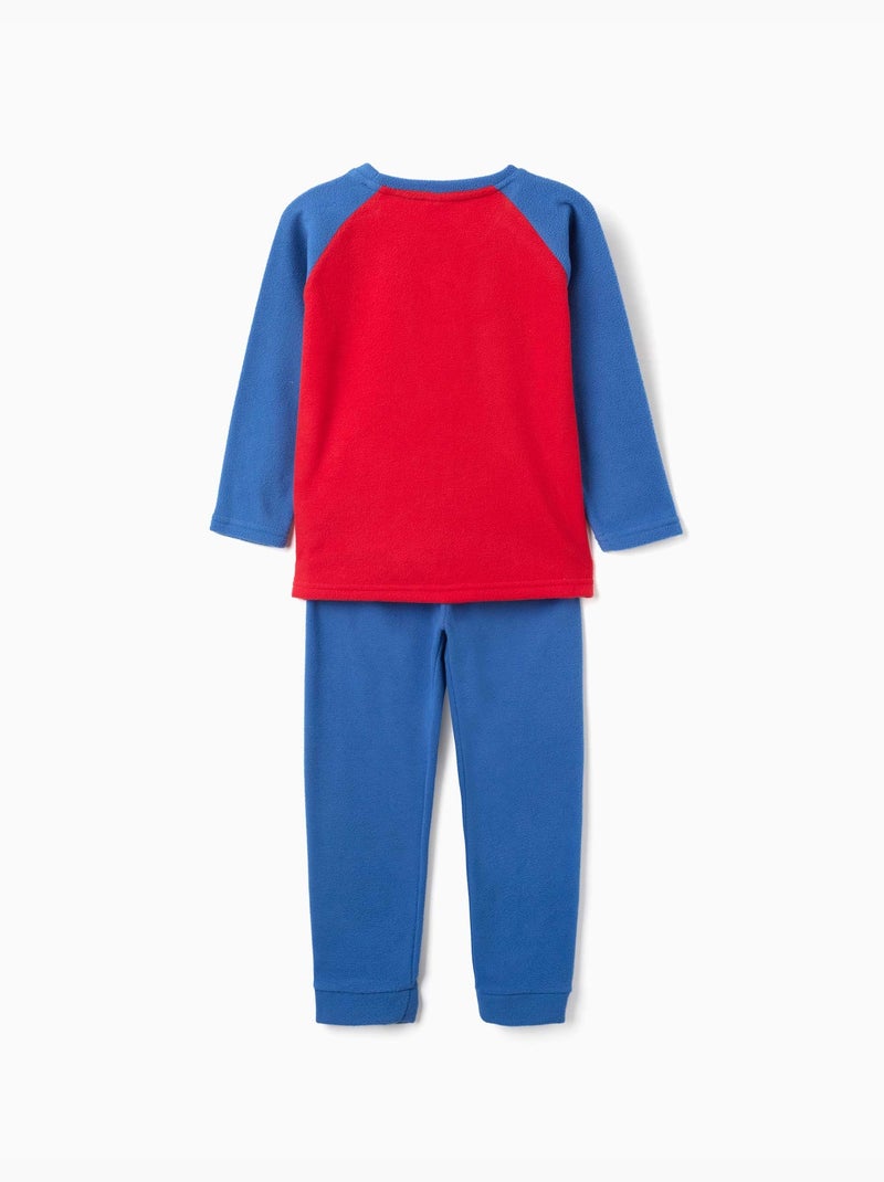 Pyjama en polaire avec broderie spider-man Rouge - Kiabi