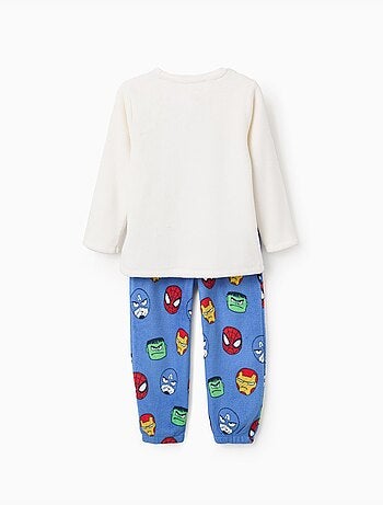 Pyjama en polaire corail à imprimé Avengers