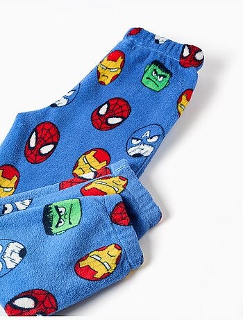 Pyjama en polaire corail à imprimé Avengers