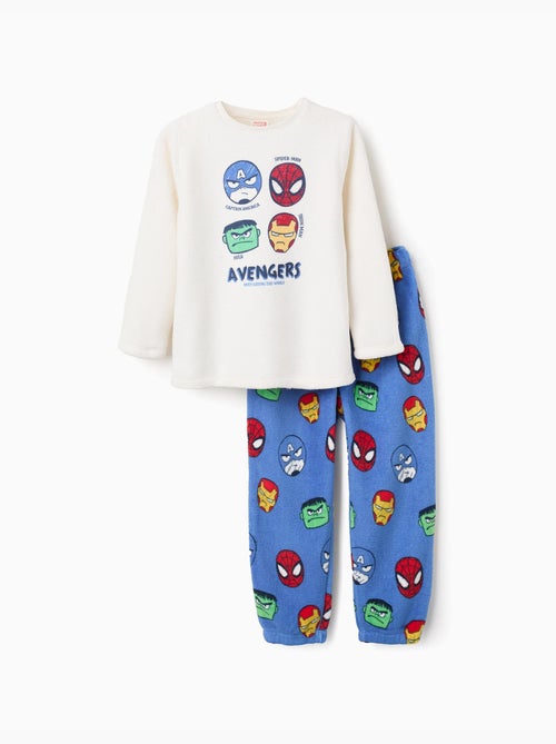 Pyjama en polaire corail à imprimé Avengers - Kiabi