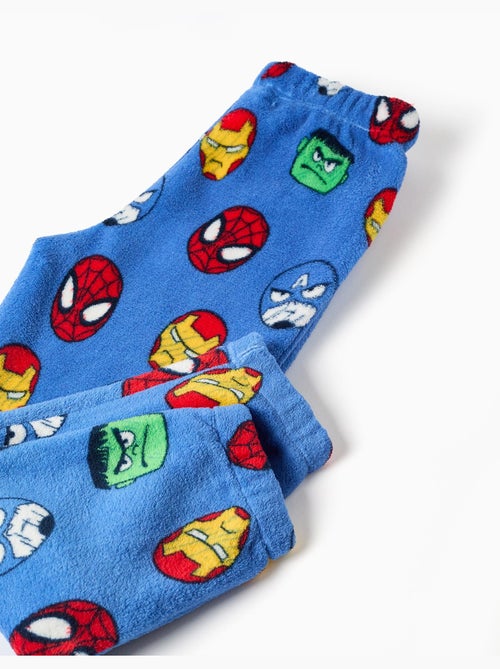 Pyjama en polaire corail à imprimé Avengers - Kiabi