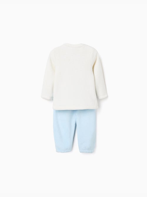 Pyjama en polaire corail avec imprimé Mickey - Kiabi