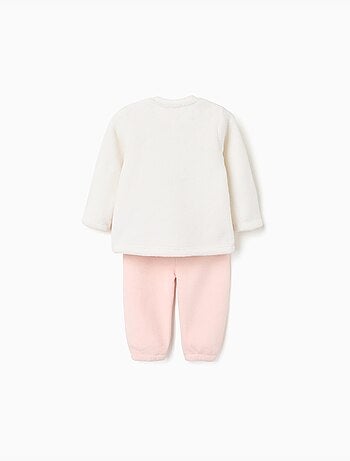 Pyjama en polaire corail avec imprimé Minnie