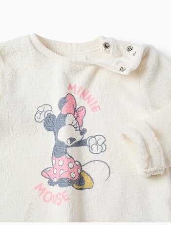 Pyjama en polaire corail avec imprimé Minnie