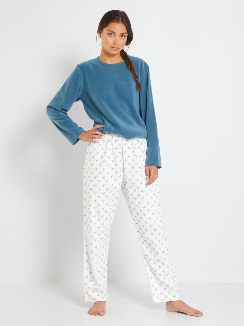 Plaid 'Pyjamasque' en polaire - bleu - Kiabi - 7.00€