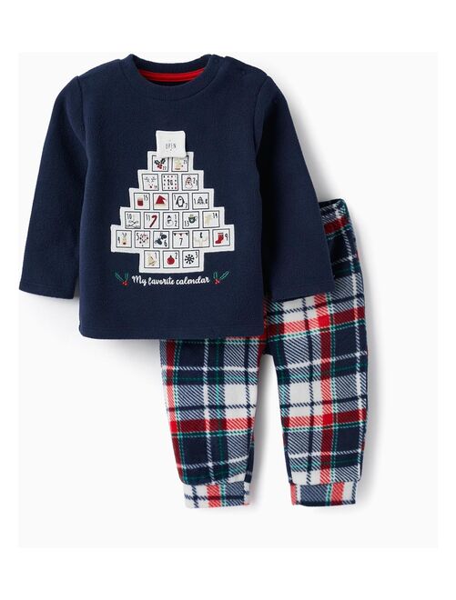 Pyjama en polaire pour bébé garçon 'Calendrier de l'Avent'   NOËL - Kiabi