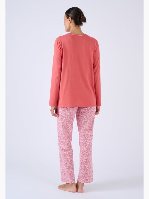 Pyjama en pur coton - Damart - Kiabi