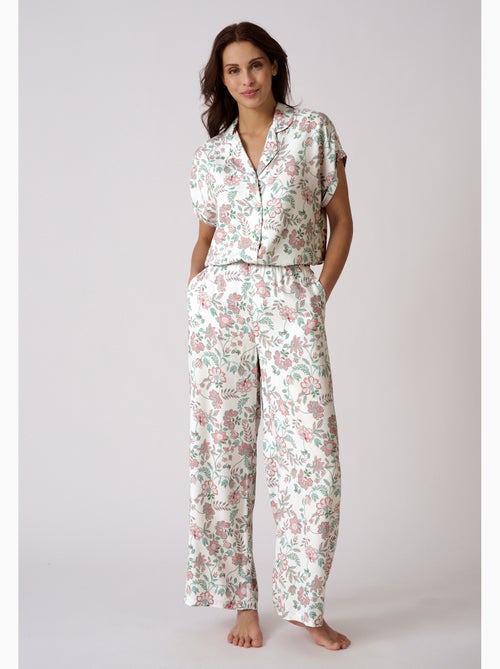 Pyjama en pure viscose - damart - Kiabi Pyjama en pure viscose - damart - Kiabi
