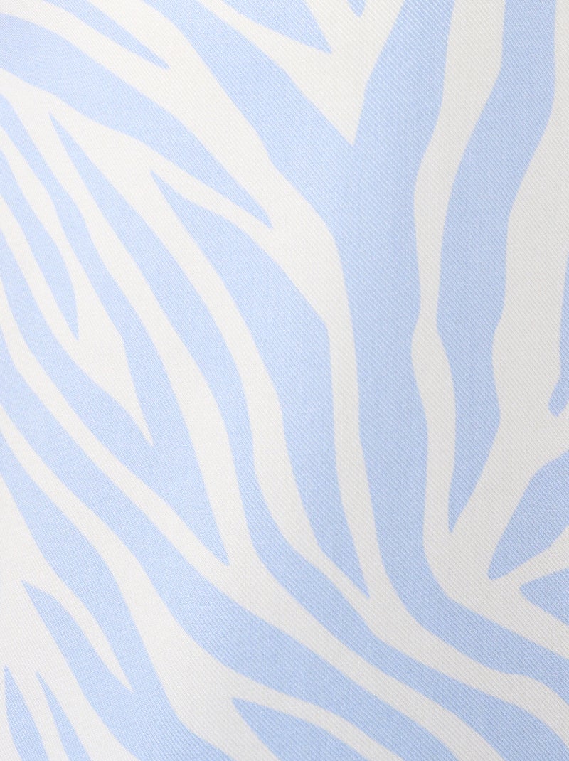 Pyjama en pure viscose - Damart Bleu - Kiabi