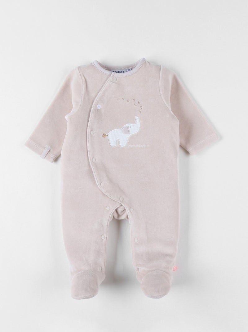 Pyjama en velours, - Bali Noukie's Beige - Kiabi