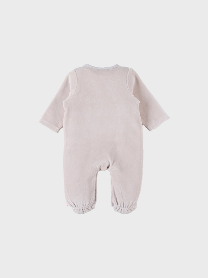 Pyjama en velours, - Bali Noukie's Beige - Kiabi